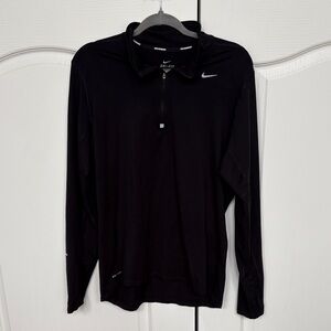 Nike Black Dri-FIT Quarter-Zip Pullover